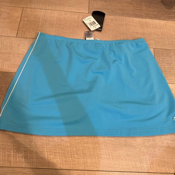 ADIDAS XL BLUE WOMENS TENNIS GOLF SKORT NEW CLIMALITE - Picture 1 of 11